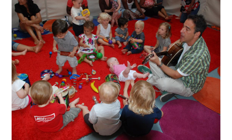 David With Kids